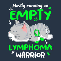 Lymphoma Awareness T  Shirt Mostly Running On Empty Lymphoma Warrior T Yupoong Trucker Cap | Artistshot