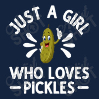 Just A Girl Who Loves Pickles Foam Snapback Hat | Artistshot