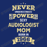 Never Underestimate Audiologist Mom Born In 1966 5 Panel Snapback Cap | Artistshot