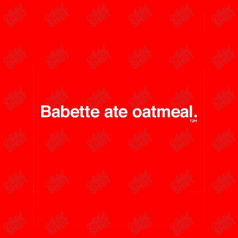 Babette Ate Oatmeal 5 Panel Snapback Cap | Artistshot