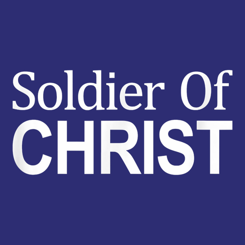 Soldier Of Christ   T Shirt Snapback Trucker Cap | Artistshot