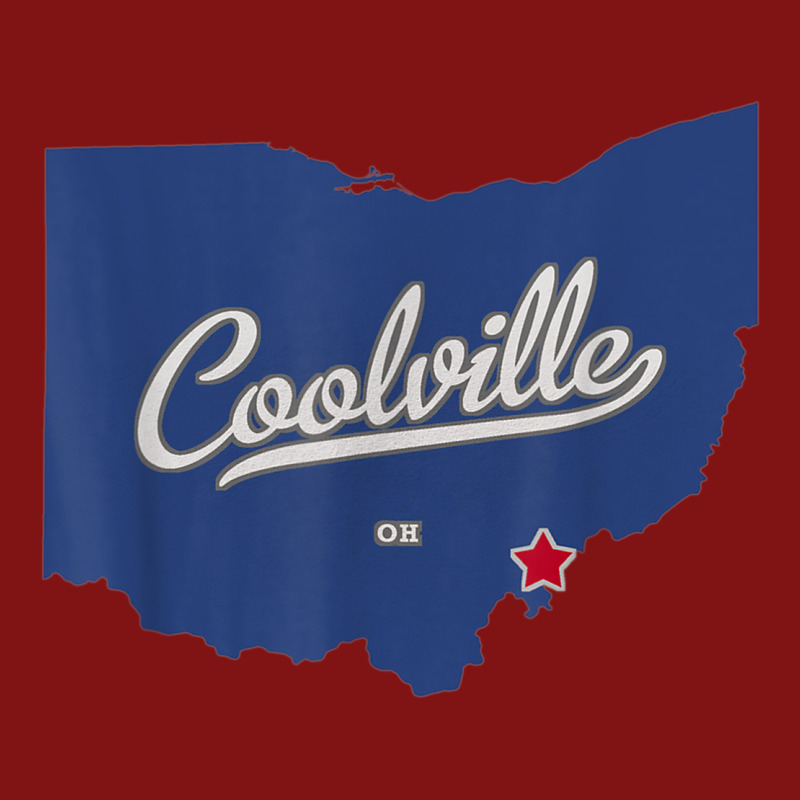 Coolville Ohio Oh Map Snapback Trucker Cap by Fashzilla | Artistshot