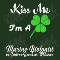 Kiss Me I'm A Marine Biologist Funny Pa Trucker Cap | Artistshot