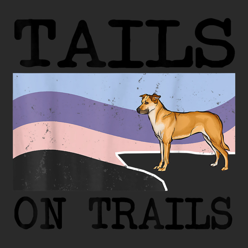 Chinook Tails On Trails Funny Dog Hiking T Shirt Foam Trucker Hat | Artistshot