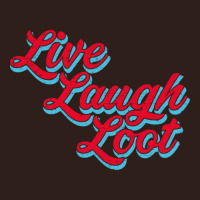 Live Laugh Loot (worn - Red Cyan) Foam Trucker Hat | Artistshot