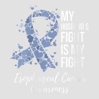 Womens My Husband’s Fight Is My Fight Esophageal Cancer Awareness V Foam Trucker Hat | Artistshot