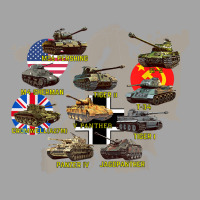 Top Ten Best Ww2 Tanks M4 Sherman Panzer Iv Tiger Ii T-34 Foam Trucker Hat | Artistshot