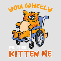 Funny Disabled Handicapped Wheelchair Cat Humor T Shirt Foam Trucker Hat | Artistshot