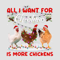 All I Want For Christmas Is More Chickens Santa Hat Lights Foam Trucker Hat | Artistshot