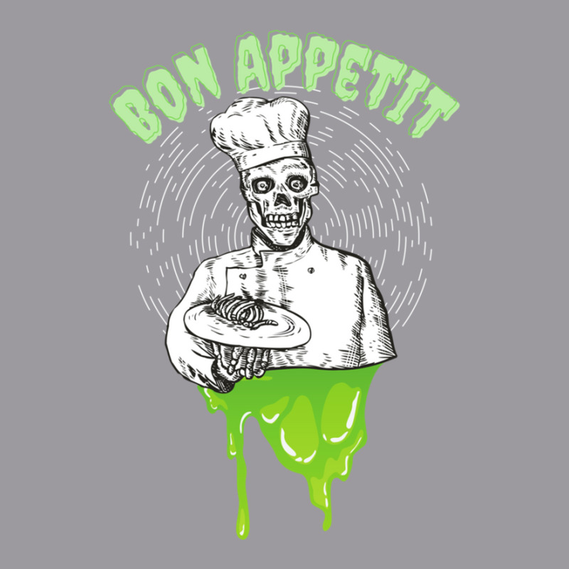 Bon Appetit Skeleton Chef Slime Adjustable Baseball Cap by AmyRall | Artistshot