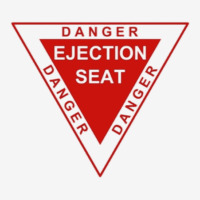 Danger Ejection Seat. Skinny Tumbler | Artistshot