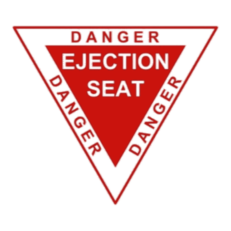 Danger Ejection Seat. Sticker | Artistshot