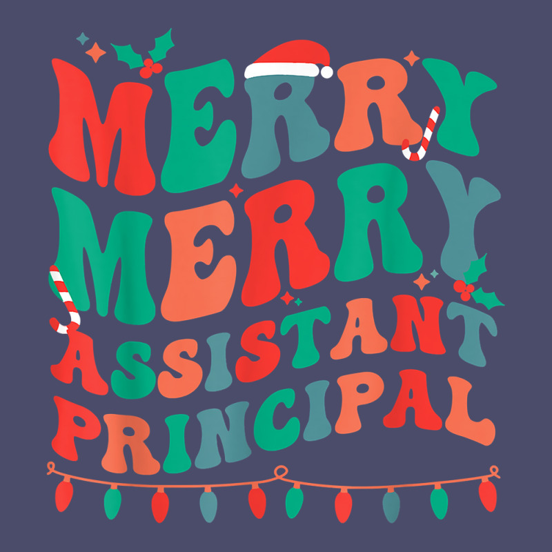 Merry Assistant Principal Christmas Assistant Principals T Shirt Adjustable Baseball Cap by keishawnredner | Artistshot