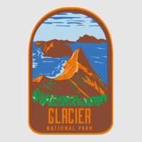 Glacier National Park Retro Adjustable Baseball Cap | Artistshot