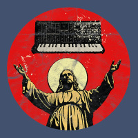 Synthesizer Jesus Analog, Synthesizer Jesus Analog Art, Synthesizer Je Dyed Cap | Artistshot