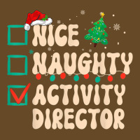 Nice Naughty Activity Director Christmas List Santa Groovy Baseball Cap | Artistshot