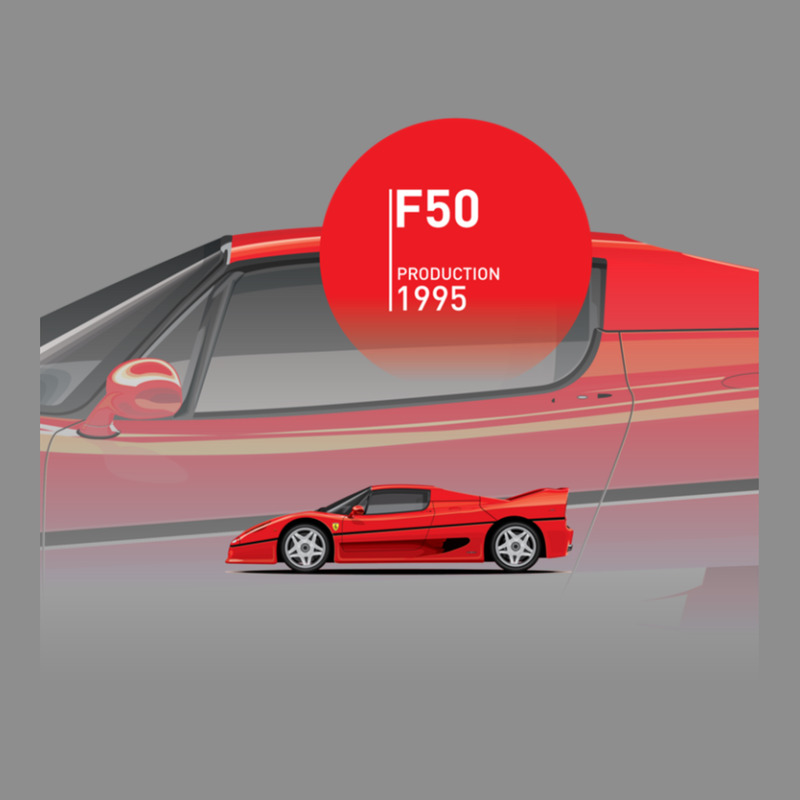 Supercar F50 Production 1995 Baseball Cap | Artistshot