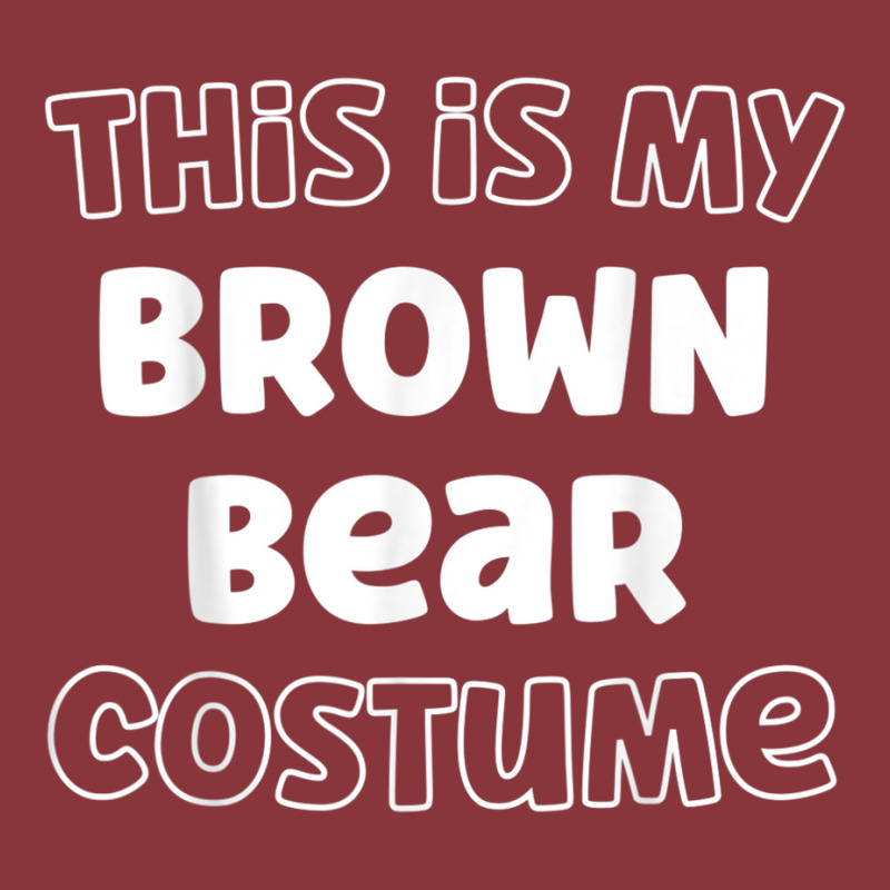 Brown Halloween Design Brown Bear This Is My Human Costume Baseball Cap | Artistshot