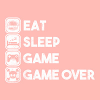 Eat Sleep Game Game Over Urban Heavy T-shirt | Artistshot