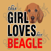 Merry Christmas Dog This Girl Loves Her Beagle Urban Heavy T-shirt | Artistshot