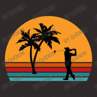 Sunset Golfer Strike Racerback Tank | Artistshot