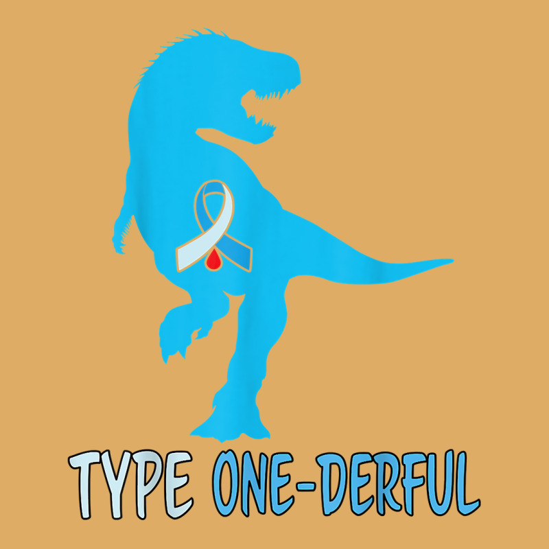 Type 1 Diabetes Awareness Ribbon T1d T Rex Dinosaur Boys T Shirt Urban Heavy T-shirt by maryannmjra8 | Artistshot