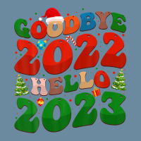 Goodbye 2022 Hello 2023 Retro Groovy Christmas New Year 2023 Urban Heavy T-shirt | Artistshot