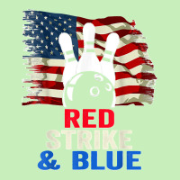 Patriotic Bowling 4th Of July Red Strike & Blue Usa Flag Urban Heavy T-shirt | Artistshot