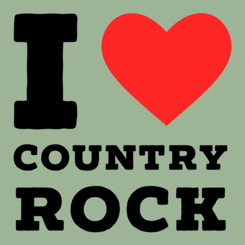 I Love Country Rock Urban Heavy T-shirt | Artistshot