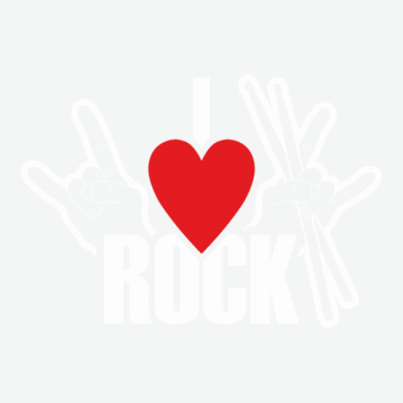 I Love Rock Drummer Rock Music Urban Heavy T-shirt | Artistshot