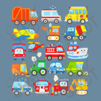 Cars And Trucks With Planes, Helicopter And Boat For Kids Urban Heavy T-shirt | Artistshot