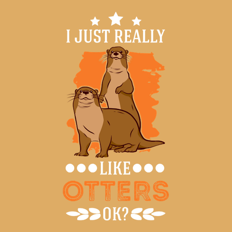 I Just Really Like Otters Otter Sea-zcgpy Urban Heavy T-shirt by Jerhogen528 | Artistshot