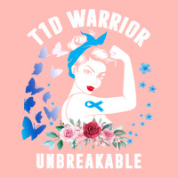 Diabetes Diabetic T1d Warrior Unbreakable Strong Woman Type 1 Diabetes Urban Heavy T-shirt | Artistshot