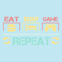 Funny Eat Sleep Game Repeat Gift For Lover Video Game-g0tdq Urban Heavy T-shirt | Artistshot