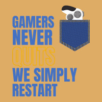 Gamers Never Quit We Simply Restart-iynqo Urban Heavy T-shirt | Artistshot