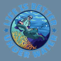 Life Is Better Under Water Marine Biology Scuba Diver Premium Urban Heavy T-shirt | Artistshot