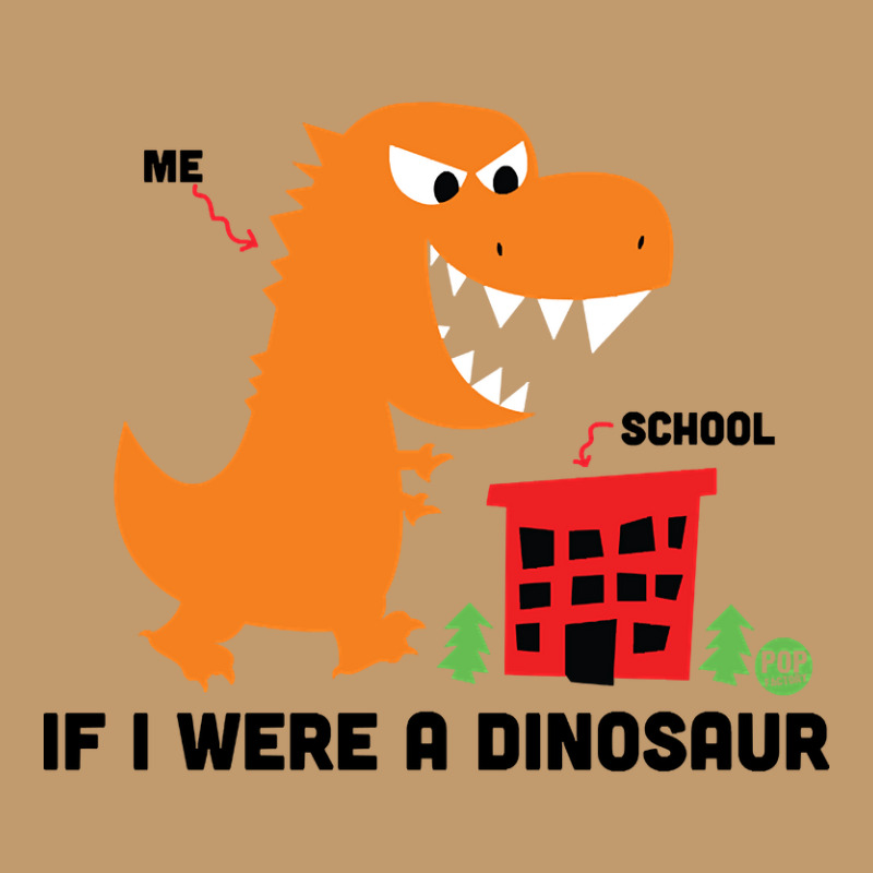 If I Were A Dino Urban Heavy T-shirt | Artistshot