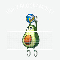 Funny Volleyball Women Holy Guacamole Player Blocker Urban Heavy T-shirt | Artistshot