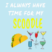 Funny I Have Time Scoodle Tacos Wine Drinks Dog Puppy Urban Pullover Hoodie | Artistshot