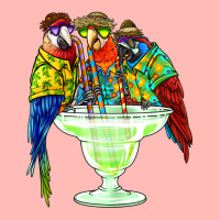 Parrots Drinking Margarita Hawaiian Vacation Birds Urban Pullover Hoodie | Artistshot