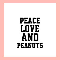 Peace Love And Peanuts  Chiffon Top Urban Pullover Hoodie | Artistshot