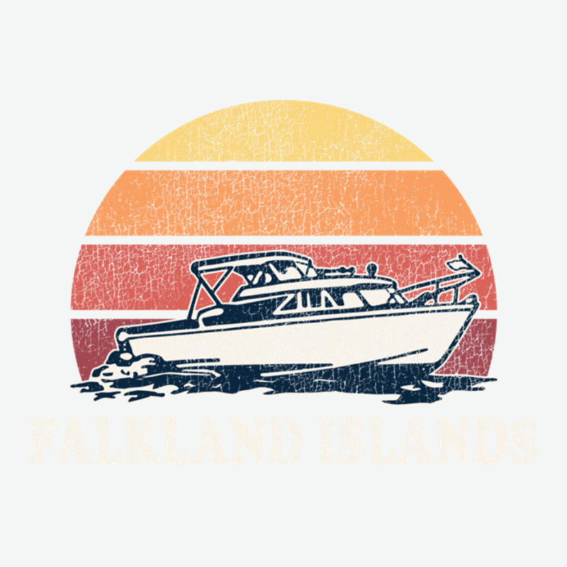 Falkland Islands Vintage Boating 70s Retro Boat Design Long Sleeve Urban Pullover Hoodie by WarrenERand | Artistshot