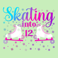 Ice Skating Into 12 Ice Dancing Girl 12th Birthday Party Tank Top Urban Pullover Hoodie | Artistshot