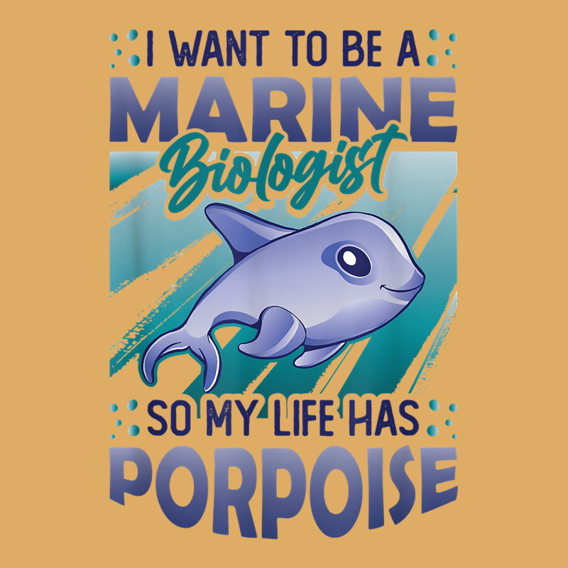 Marine Biologist Life Has Porpoise T Shirt Urban Pullover Hoodie | Artistshot