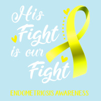 His Fight Is Our Fight Endometriosis Awareness Support Endometriosis W Urban Pullover Hoodie | Artistshot