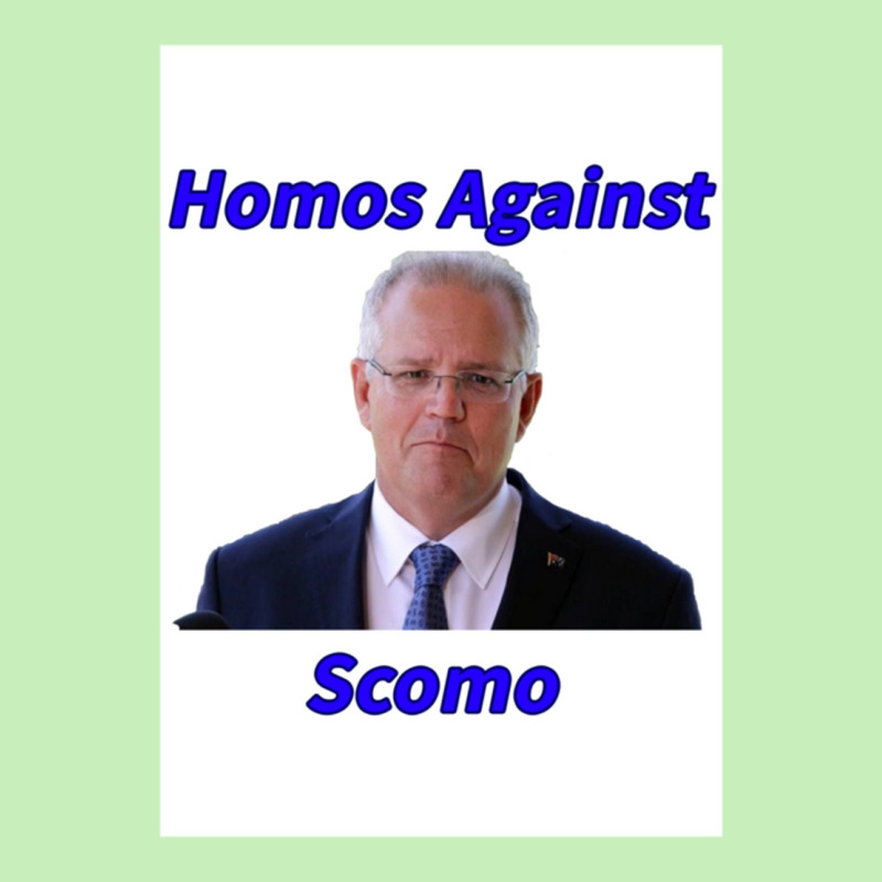 Homos Against Scomo Urban Pullover Hoodie by QUANVY | Artistshot