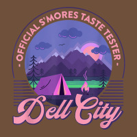 S’mores Taste Tester Dell City Funny Camping Humor Camper T Shirt Leatherette Tumbler | Artistshot