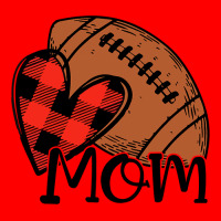 Football Football Mom Cute Football Heart 135 Football Player Bomber Jacket | Artistshot