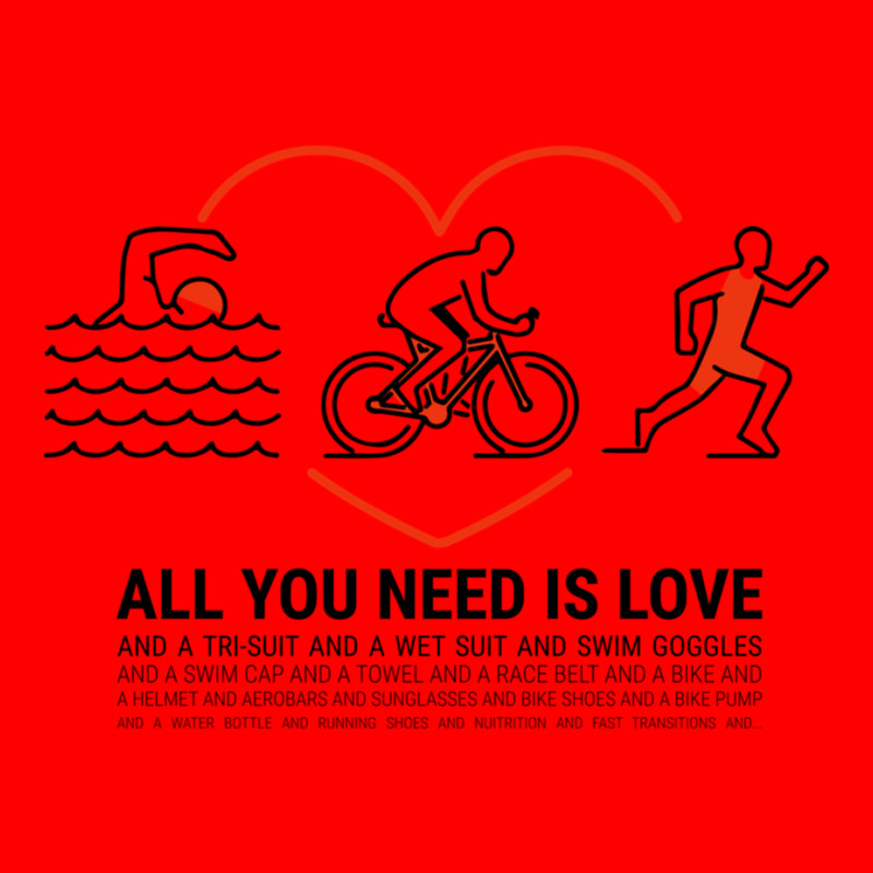 All You Need Is Love Quot  Triathlete Bomber Jacket by YAMARIMULERO | Artistshot