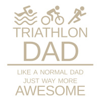 Triathlon Dad   Like A Normal Dad Just Way More Awesome   Triathlete F Bomber Jacket | Artistshot